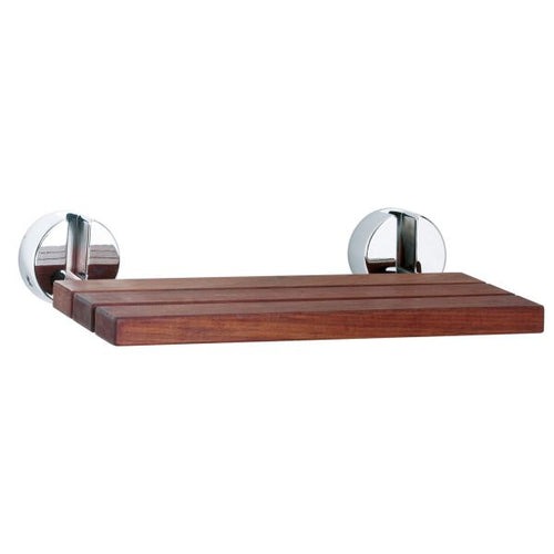 Emorobo Folding Wooden Shower Seat